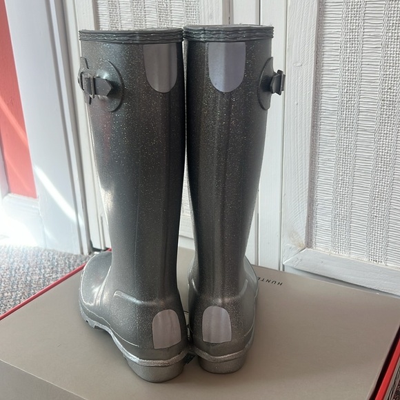 Hunter Original Tall Cosmic Rain Boots size 5 - Picture 9 of 11